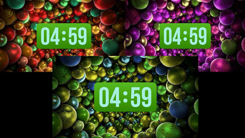 Christmas Bauble Tunnel Countdown